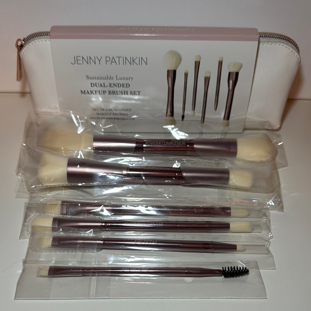 Jenny Patinkin Dual-Ended Makeup Brush Set